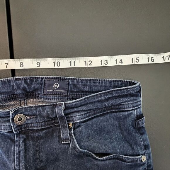 Adriano Goldschmied Mens Tellis Modern Slim Tapered Jeans Waist 31 Soft Stretch - Picture 6 of 8